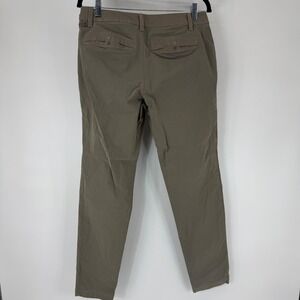 Lululemon Commission Slim Fit Pant Brown Khaki Mens 30 LM5AXAS.03